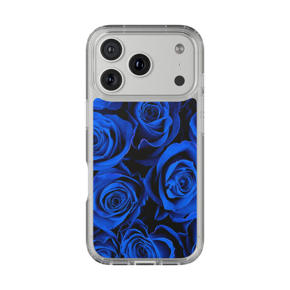 Clear Phone Case – Midnight Bloom