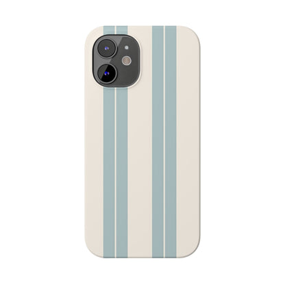 Slim Phone Case – Coastal Stripe
