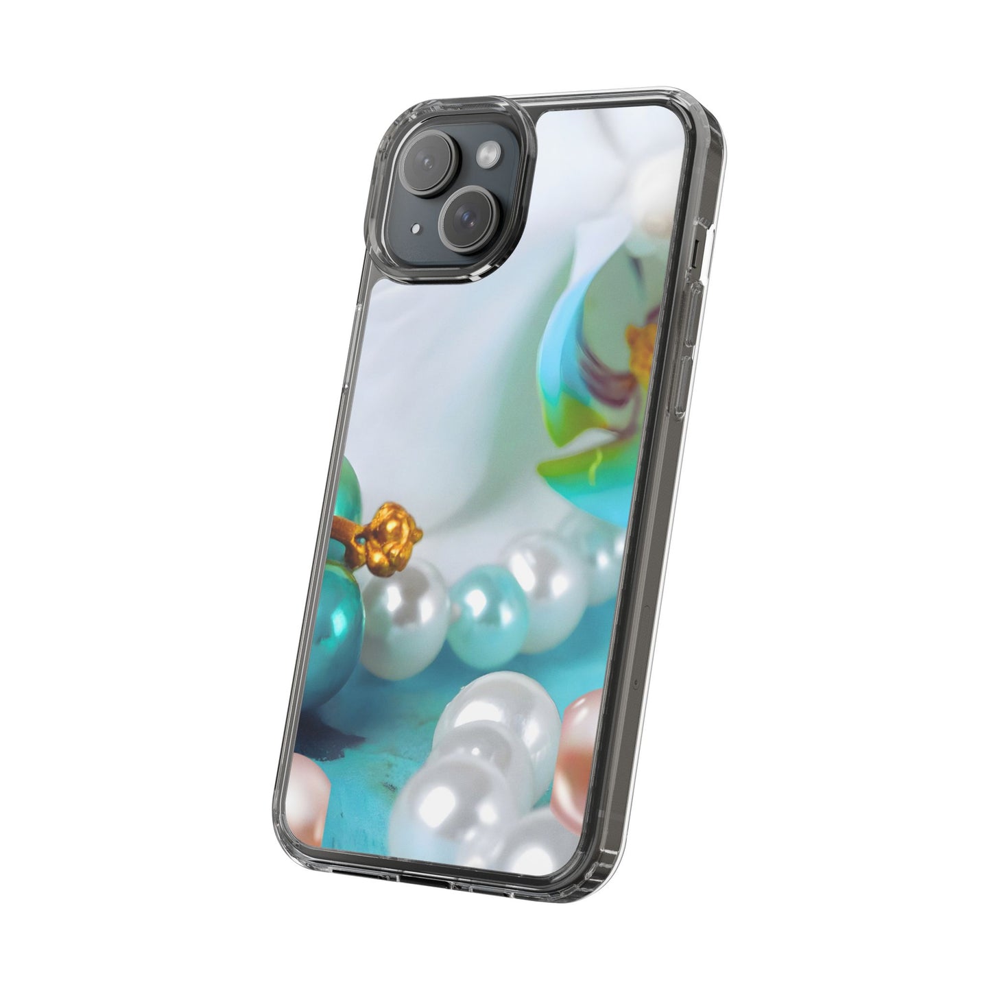 Clear Phone Case – Mermaid's Pearl