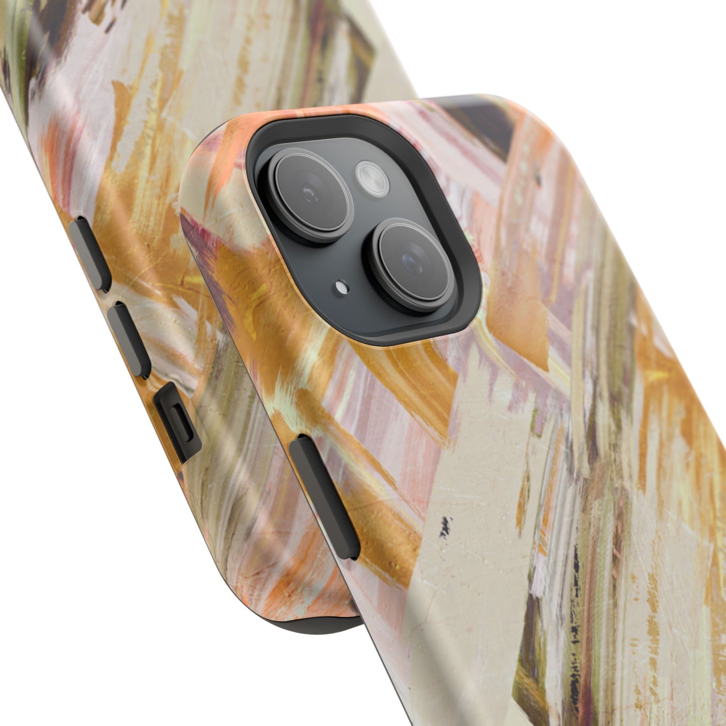 Wireless-Charging Compatible Case – Brush & Bronze