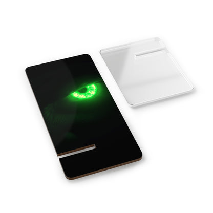 Phone Stand – Neon Green Monster Eyes