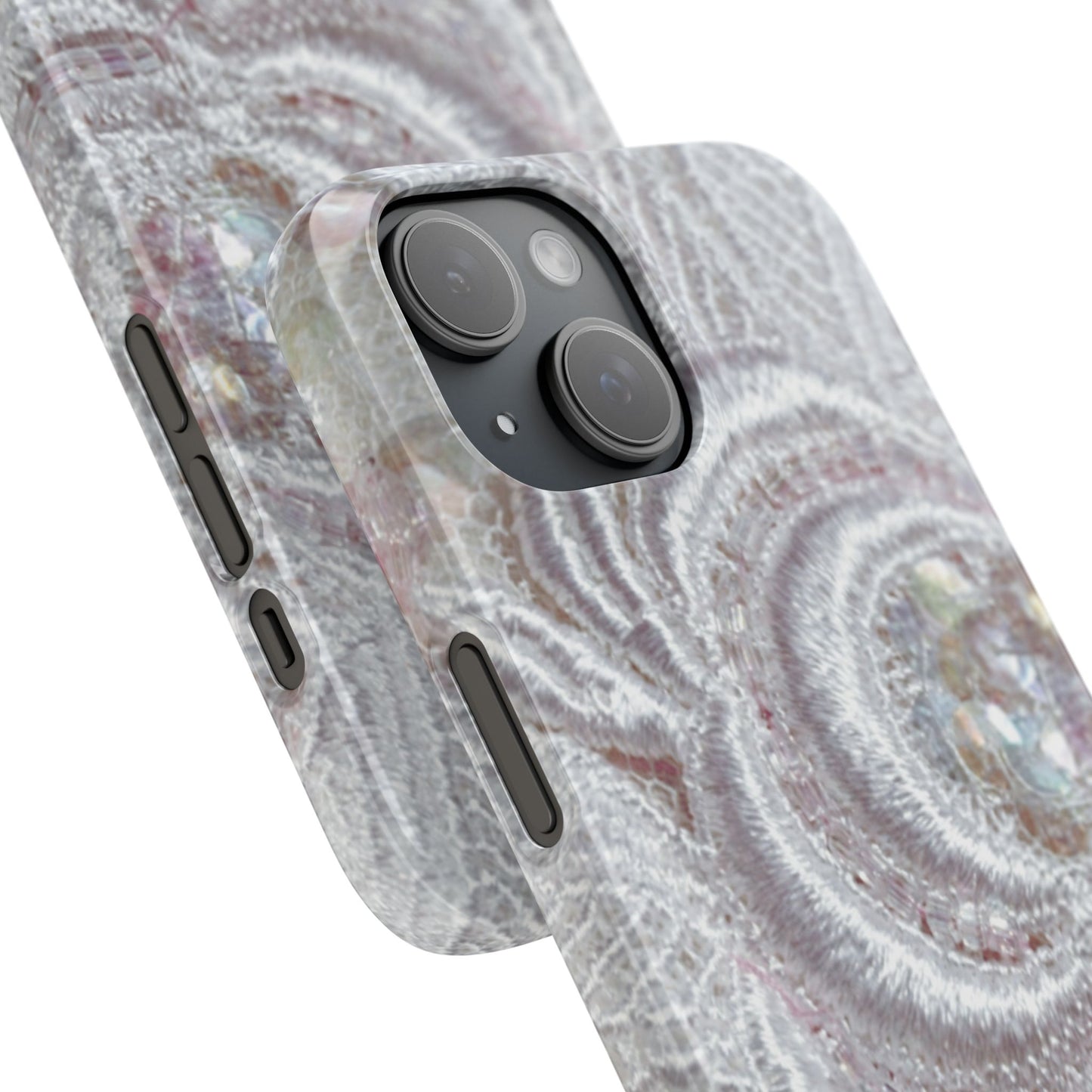 Snap Phone Case – Lace Veil