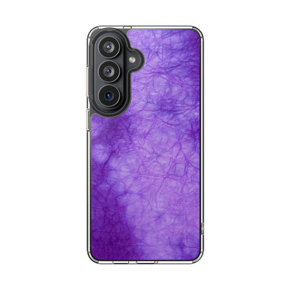 Clear Phone Case – Neon Dusk