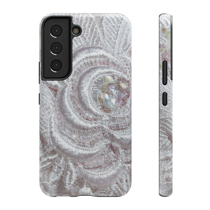 Impact-Resistant Phone Case – Lace Veil