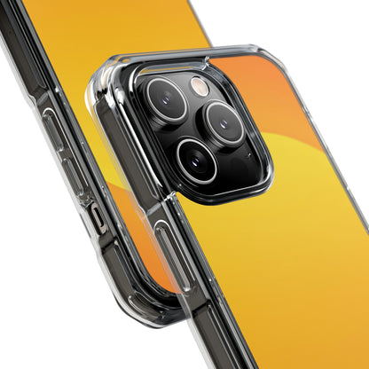 Clear Magnetic Phone Case — Desert Sunrise
