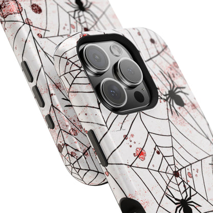 Impact-Resistant Phone Case – Blood Web