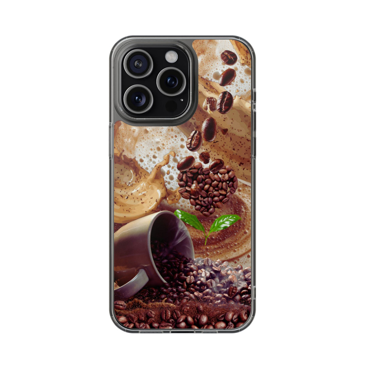 Clear Magnetic Phone Case – Love at First Sip