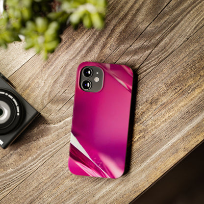 Slim Phone Case – Magenta Motion