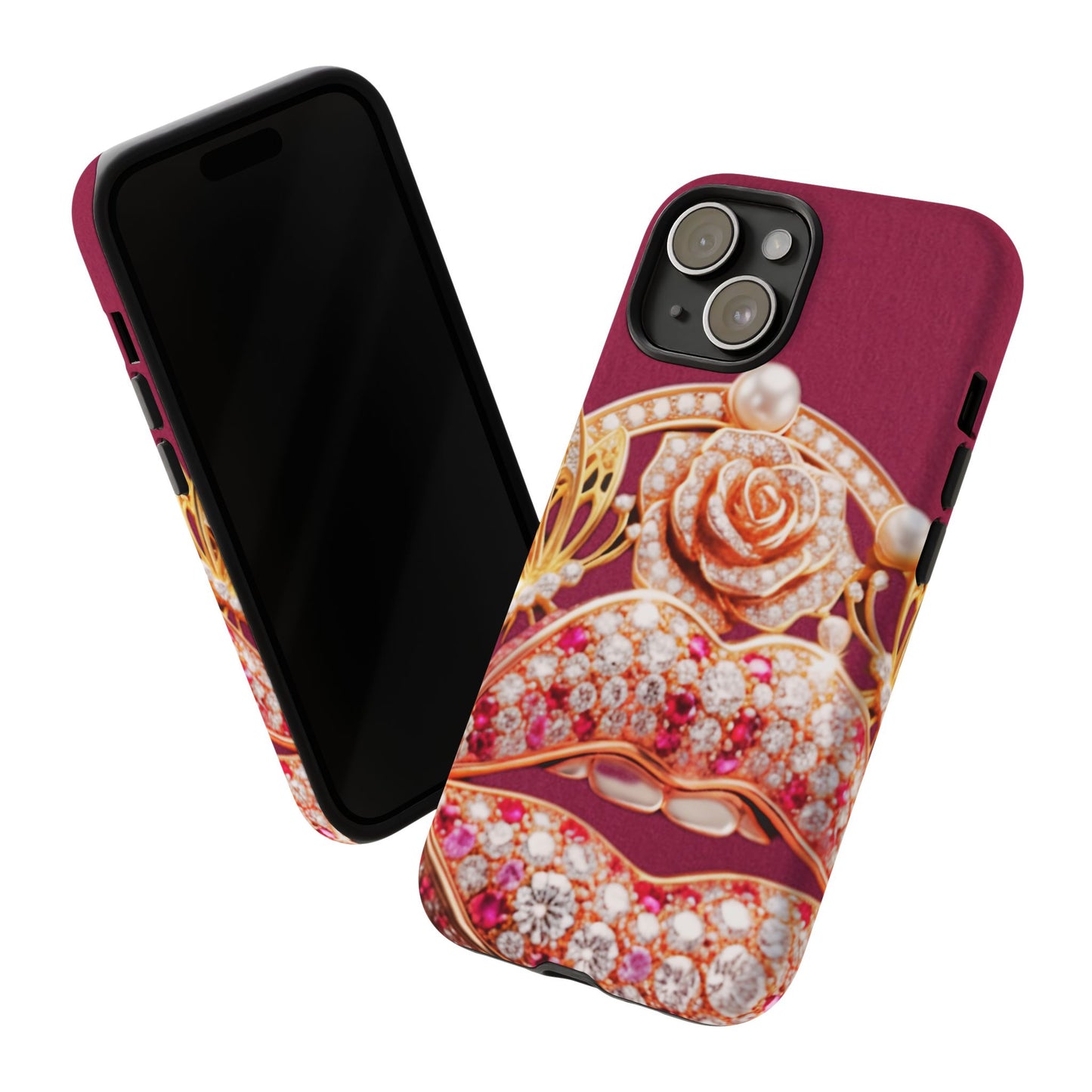 Protective Phone Case – Kiss of Gold
