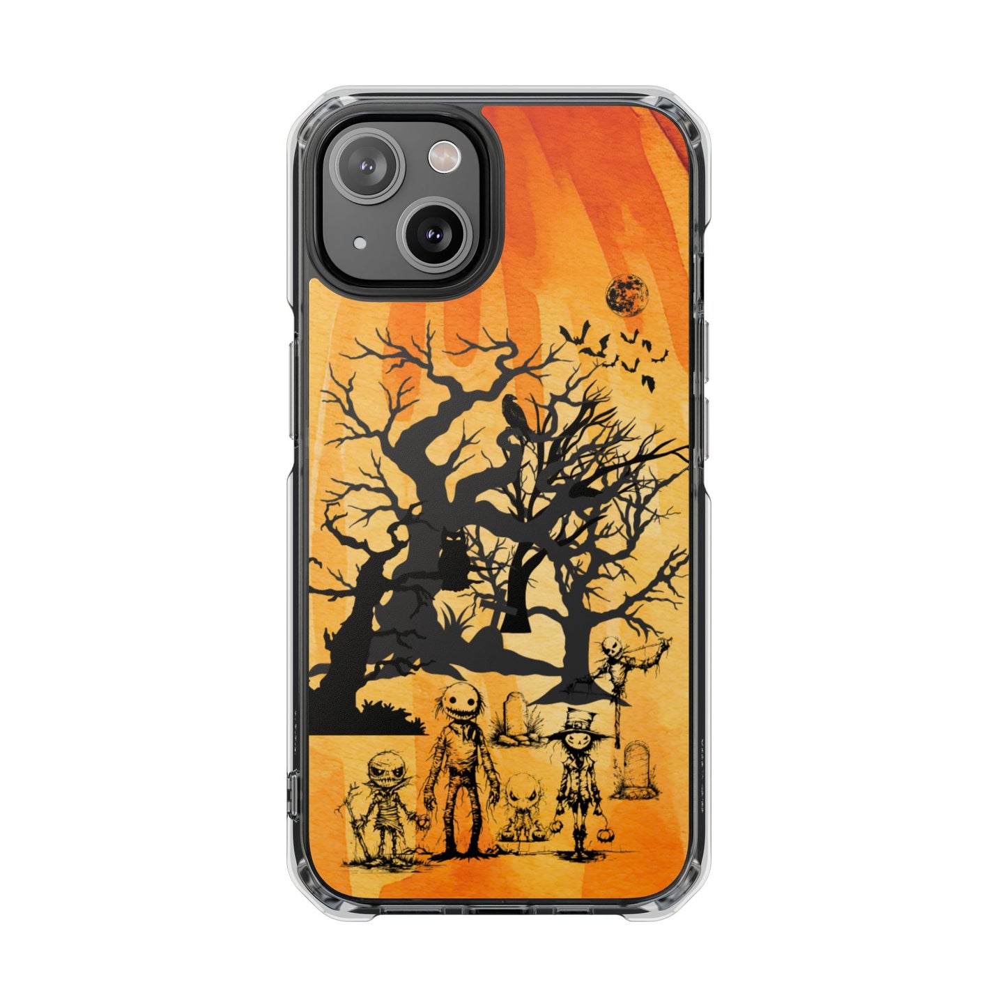 Clear Magnetic Phone Case – Hollow Night