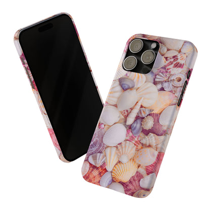 Slim Phone Case – Shell Scatter