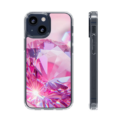 Clear Magnetic Phone Case – Pink Ice