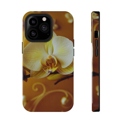 Protective Phone Case – Amber Orchid