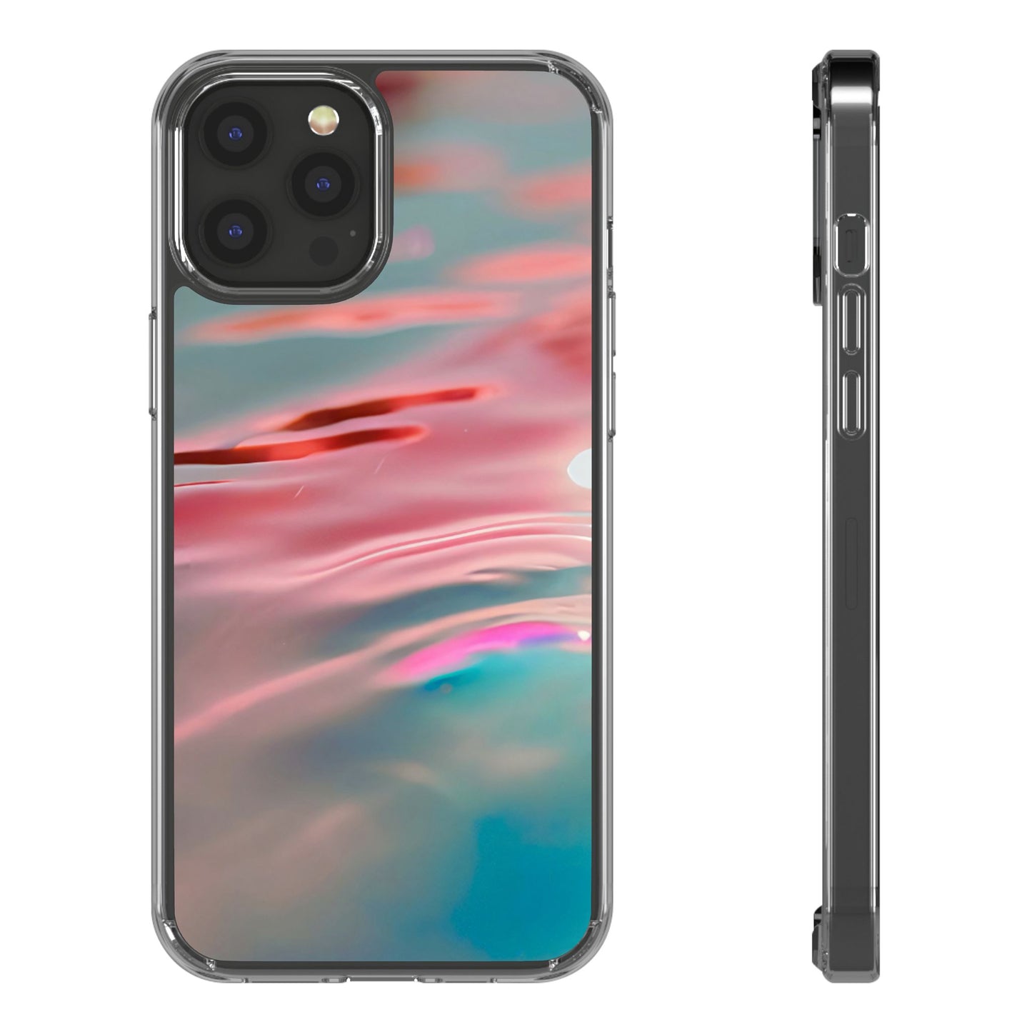 Clear Phone Case – Liquid Sunset