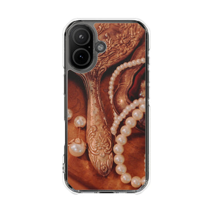 Clear Magnetic Phone Case – Bronze Vanity