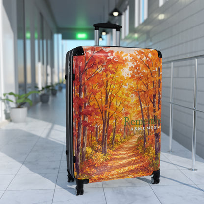 Hard-Shell Suitcase – Autumn Remembered