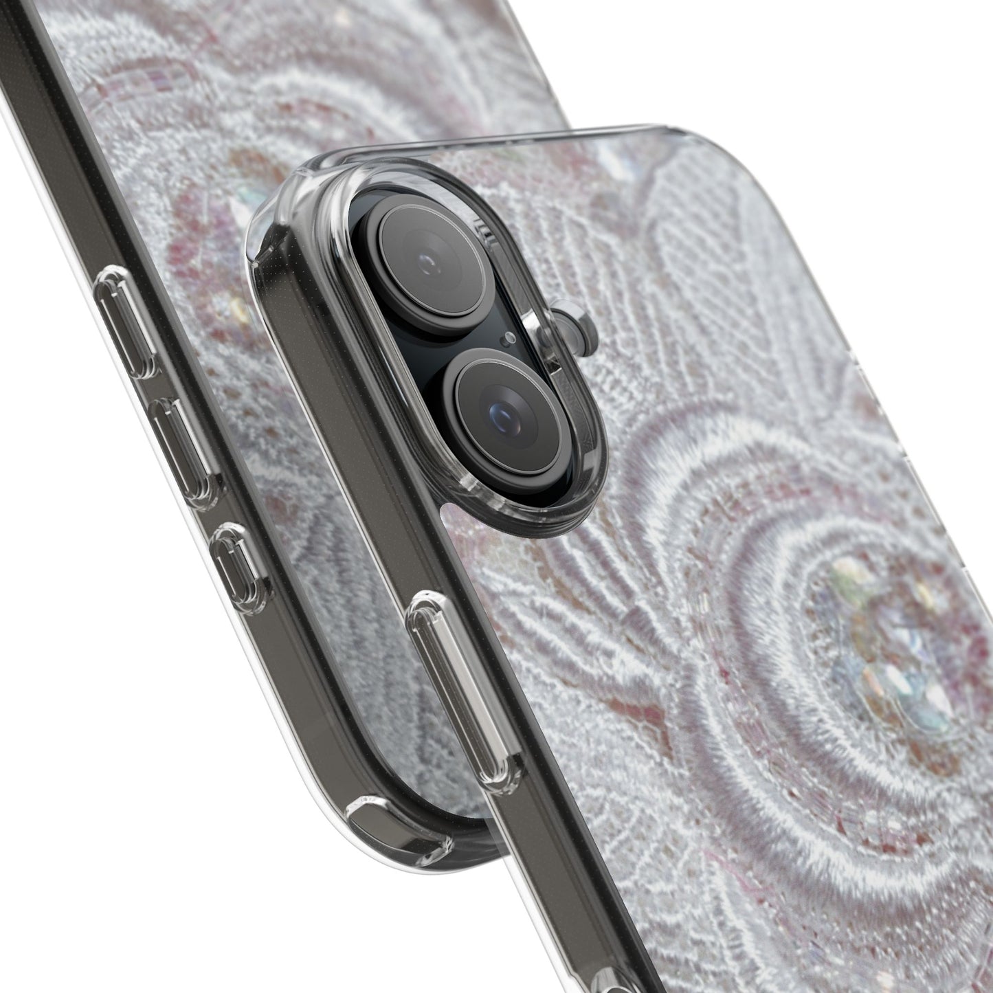 Clear Phone Case – Lace Veil