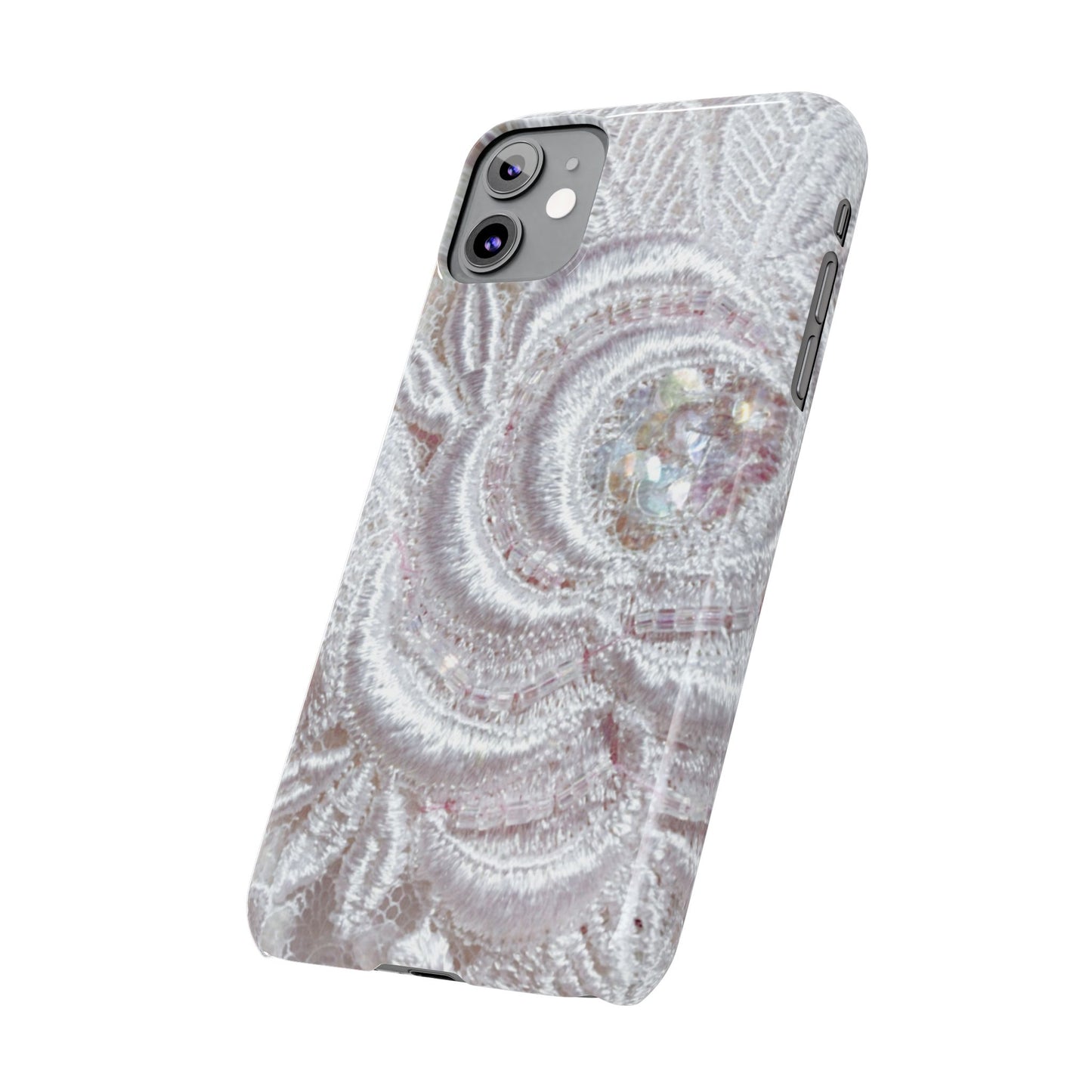 Slim Phone Case – Lace Veil