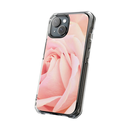 Clear Magnetic Phone Case – A Mother’s Rose Embrace