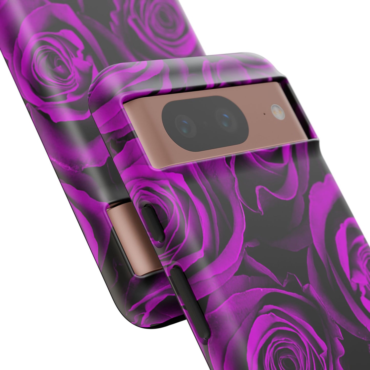 Protective Phone Case – Amethyst Roses