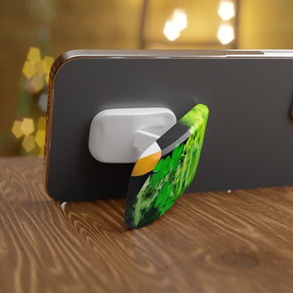 Phone Grip – Lucky Clover Smoke St. Patrick’s Day Design