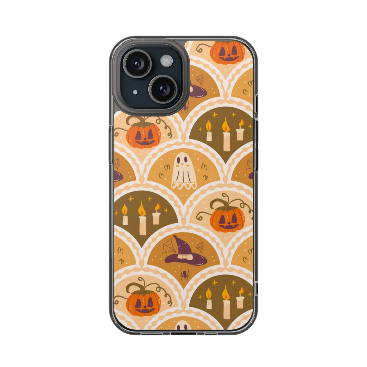 Clear Phone Case – Vintage Haunt – Compatible with iPhone 13–17 & Samsung Galaxy S25–S26 Series