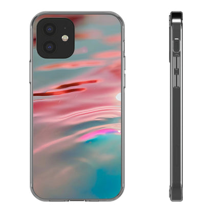 Clear Phone Case – Liquid Sunset
