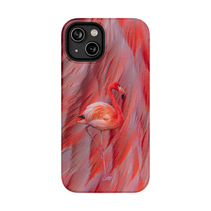 Impact-Resistant Phone Case – Scarlet Plume