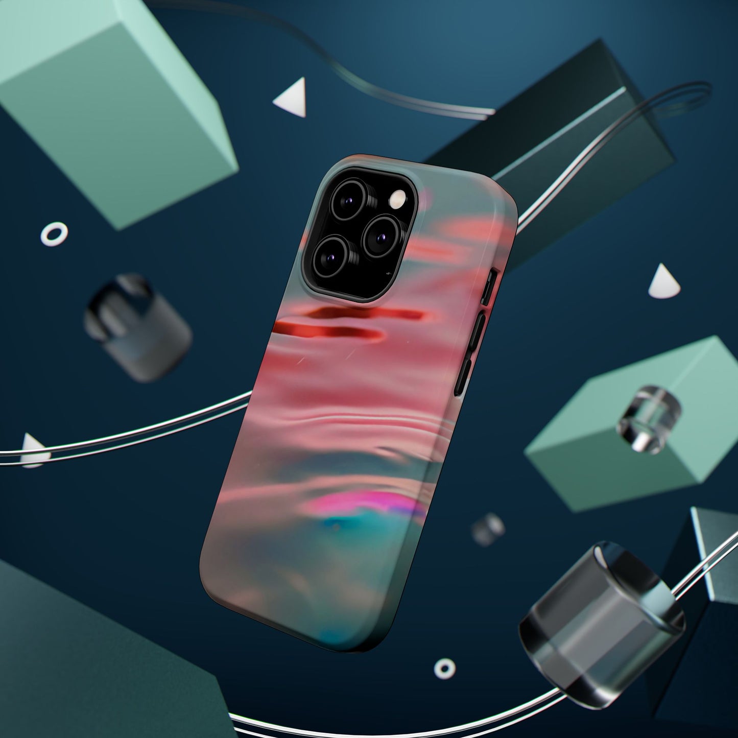 Wireless-Charging Compatible Case – Liquid Sunset