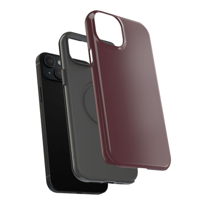 Impact-Resistant Phone Case – Mulled Wine – Compatible with iPhone 11–17 & Samsung Galaxy S22–S26 Series