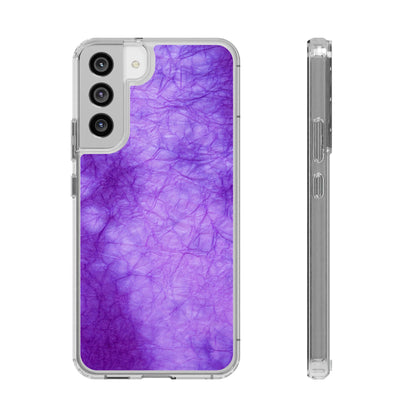 Clear Phone Case – Neon Dusk