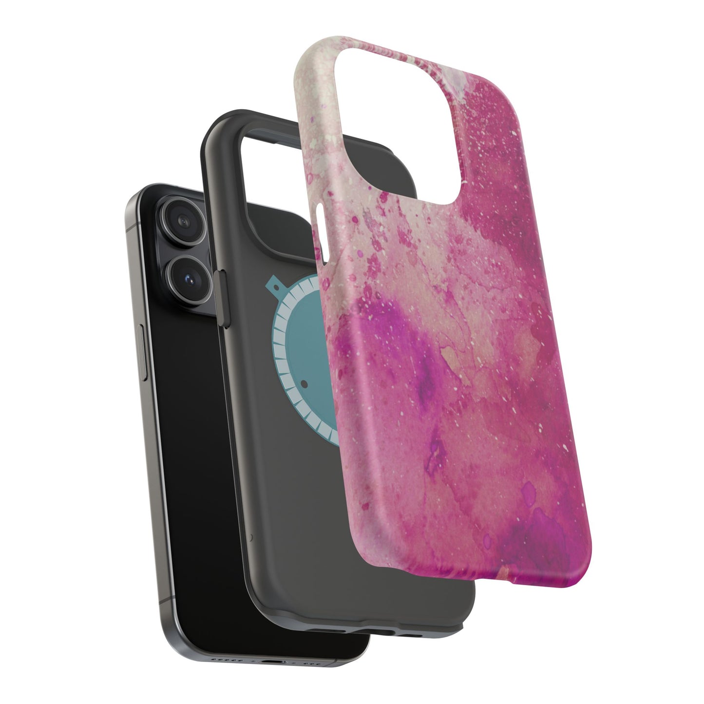 Wireless-Charging Compatible Case – Spilled Wine