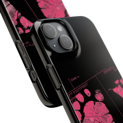Snap Phone Case – Mom’s Little Pink Footprints