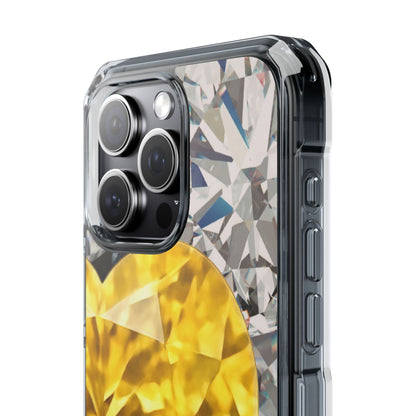 Clear Magnetic Phone Case – Heart of Gold
