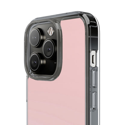 Clear Phone Case – Soft Blush