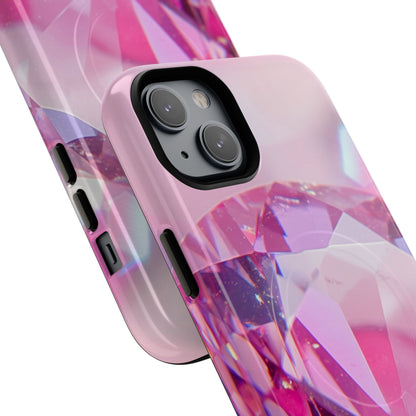 Protective Magnetic Phone Case – Pink Ice