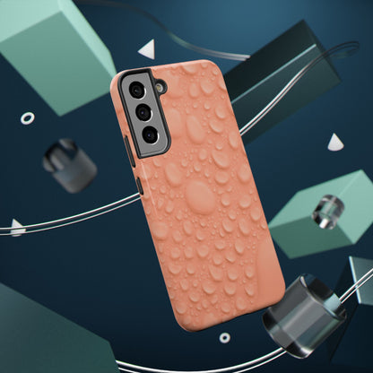 Impact-Resistant Phone Case – Apricot Rain