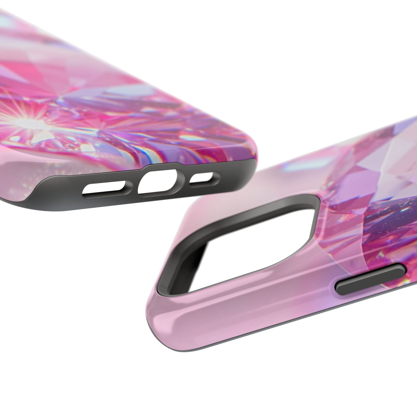 Wireless-Charging Compatible Case – Pink Ice