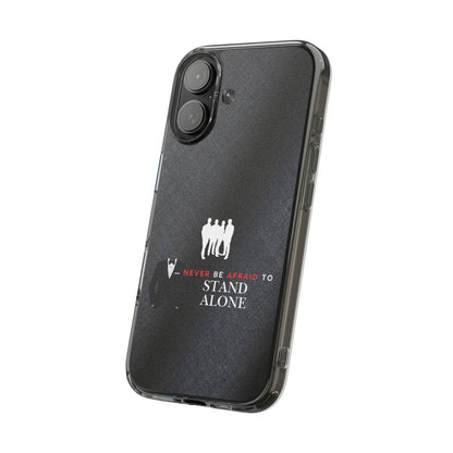 Clear Phone Case – Stand Alone