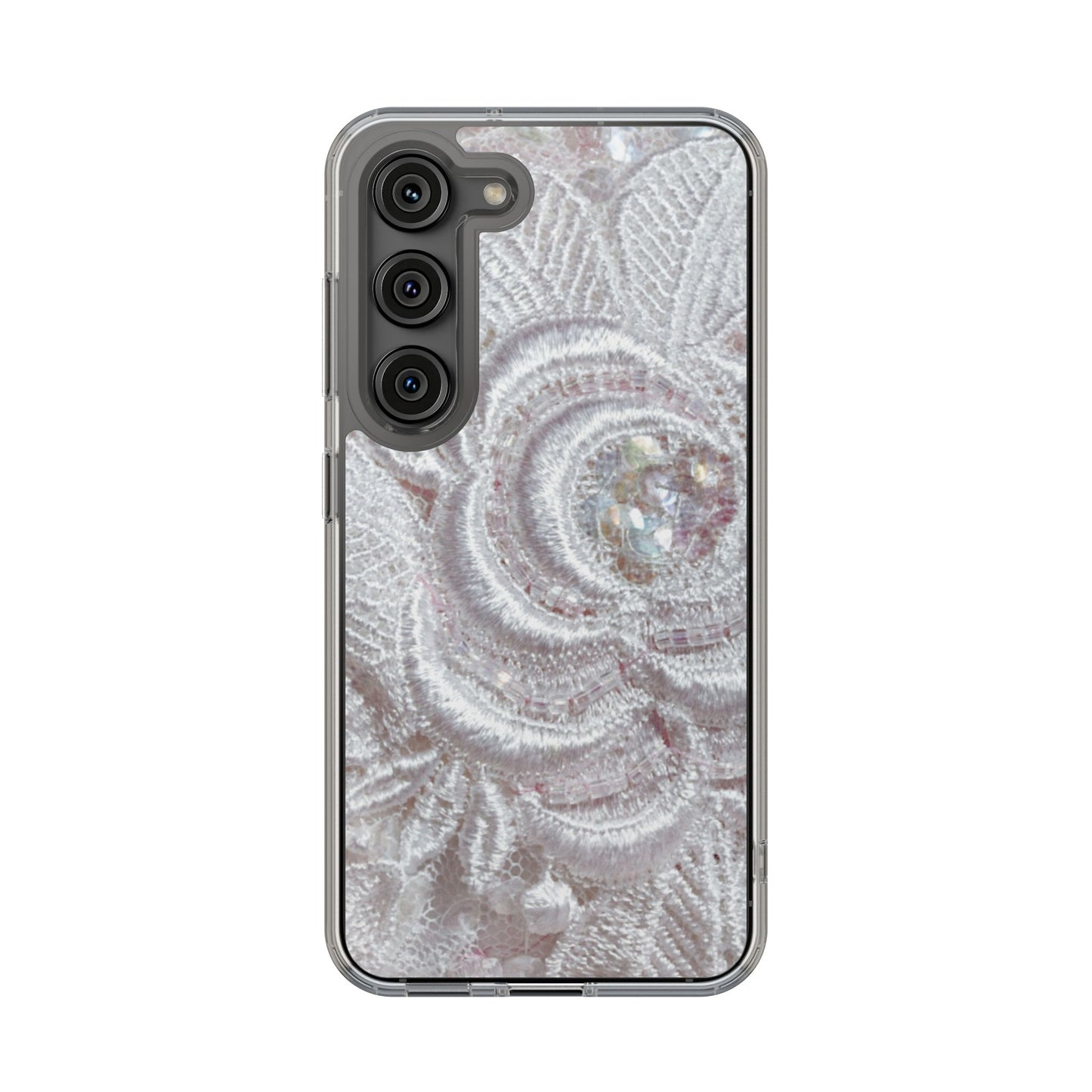 Clear Phone Case – Lace Veil