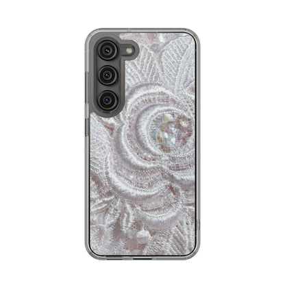 Clear Phone Case – Lace Veil