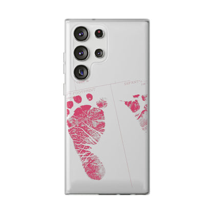 Flexi Case – Mom’s Little Pink Footprints