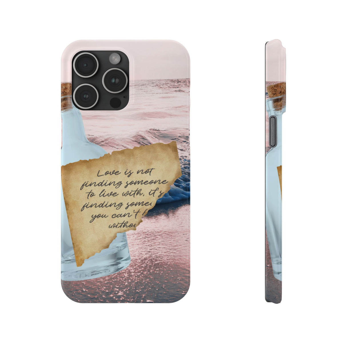 Slim Phone Case – Written in the Tide