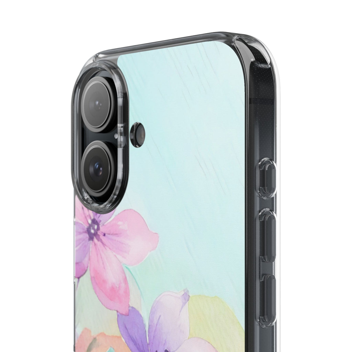 Clear Phone Case – Water Petal