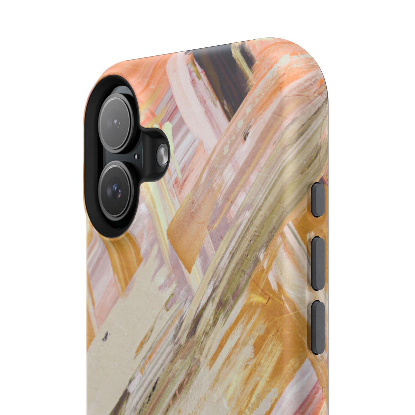 Impact-Resistant Phone Case – Brush & Bronze