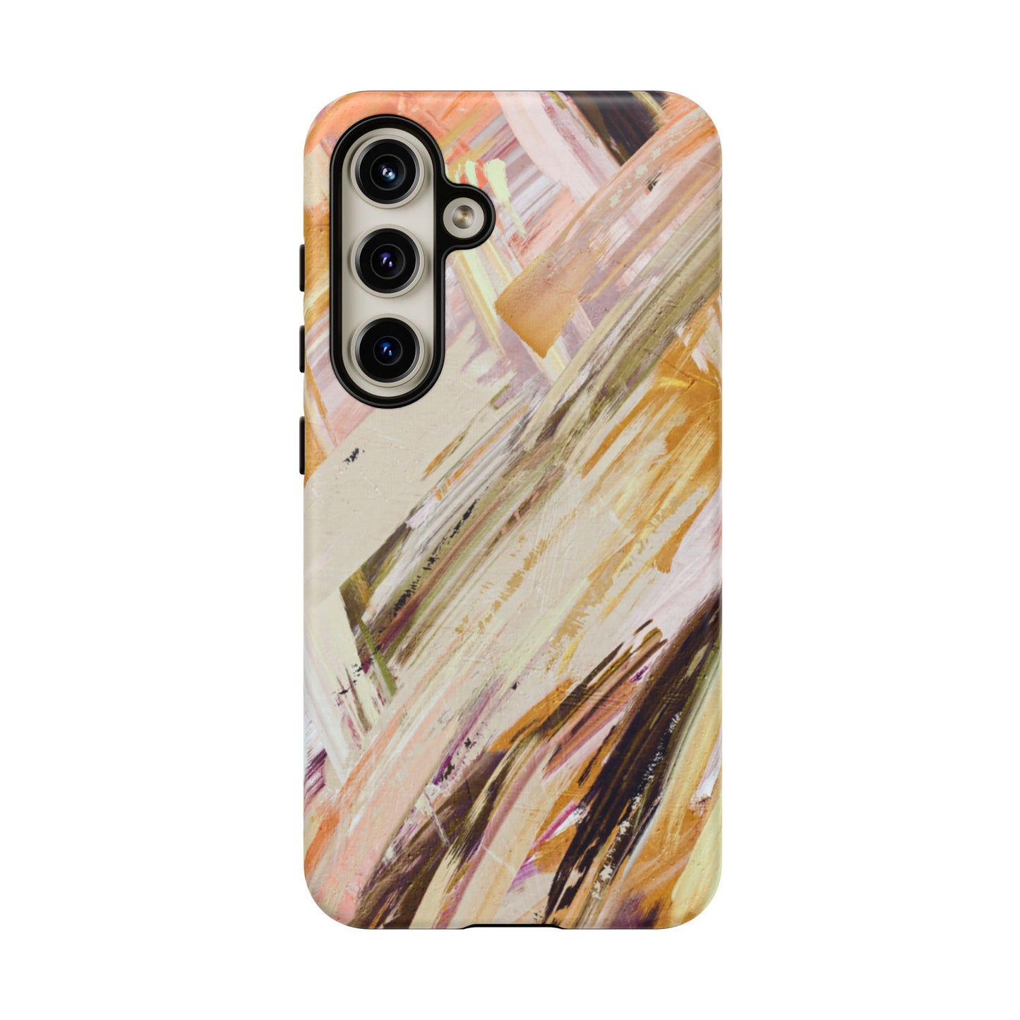 Protective Phone Case – Brush & Bronze