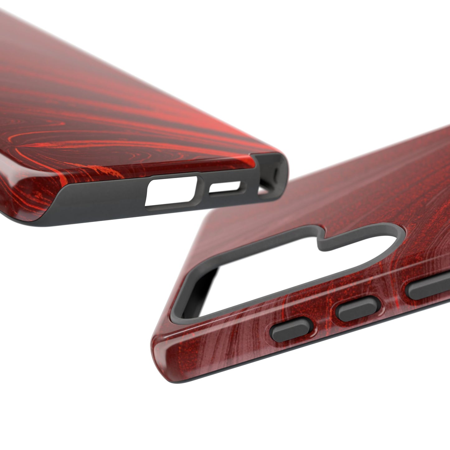Protective Phone Case – Crimson Current