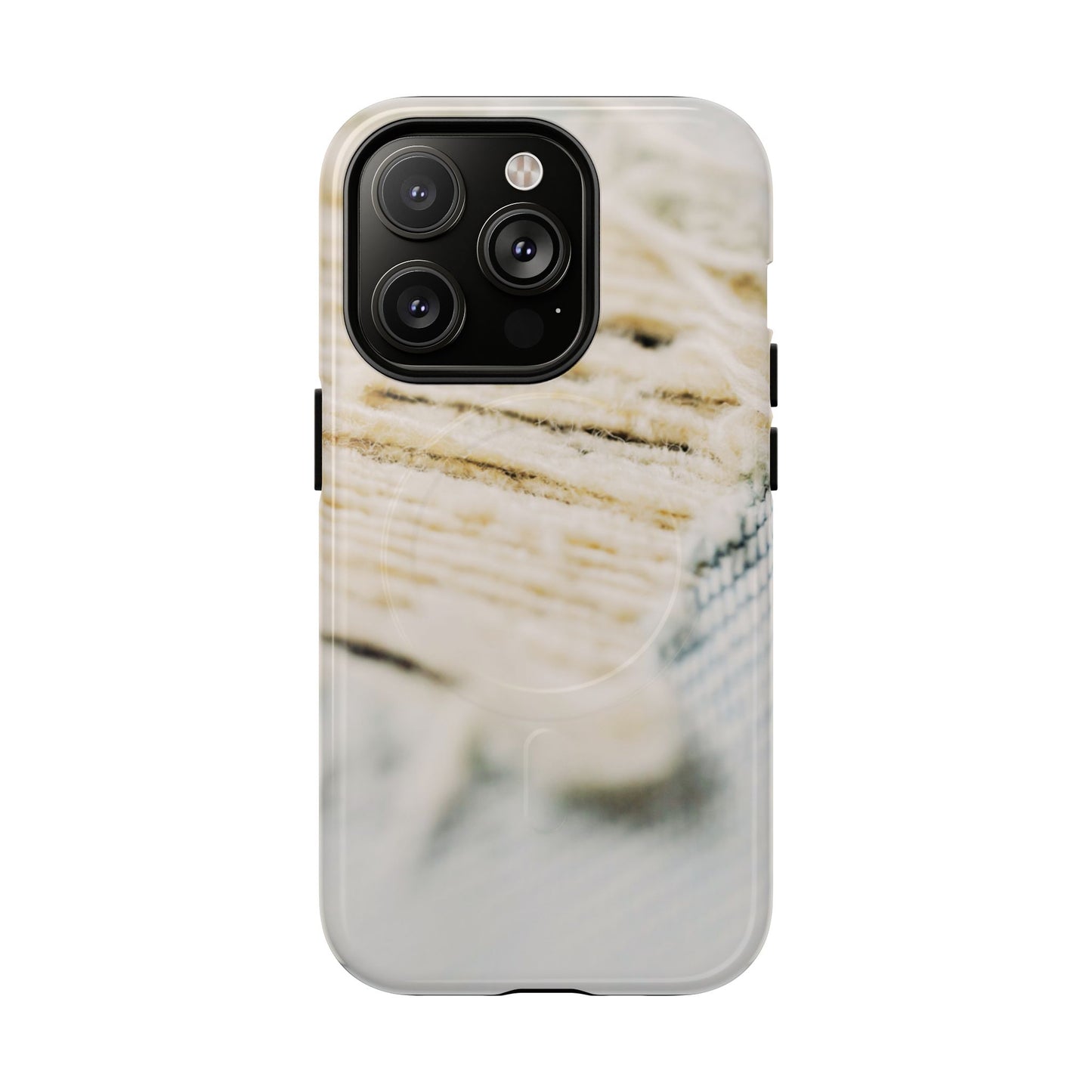 Protective Magnetic Phone Case – Woven Warmth