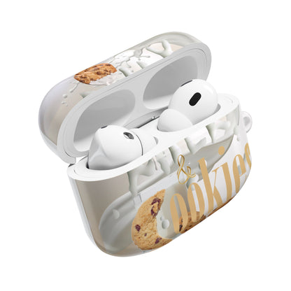 Earbud Case Cover – Milk & Cookies