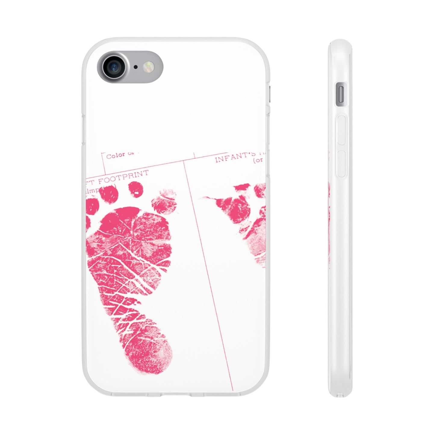 Flexi Case – Mom’s Little Pink Footprints